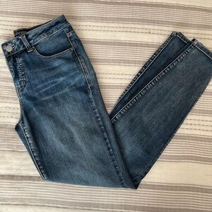 Maurices Mid Wash Skinny Jeans in Denim Blue